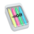 Mini Brite Spots Highlighter Four Pack